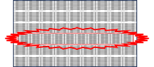 Abnormal fiber contraction within a muscle